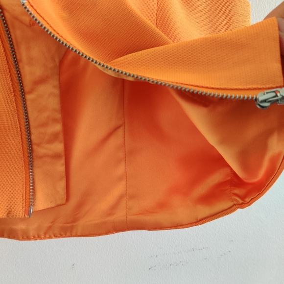 BNWT BARDOT|| SUNSET ORANGE Crop top/ bralette Size 14 - Picture 7 of 11